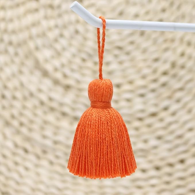 Big Size 4 PCS Tassels for Crafts, Handmade Hanging for Pillow Decor, Blanket - Image 4