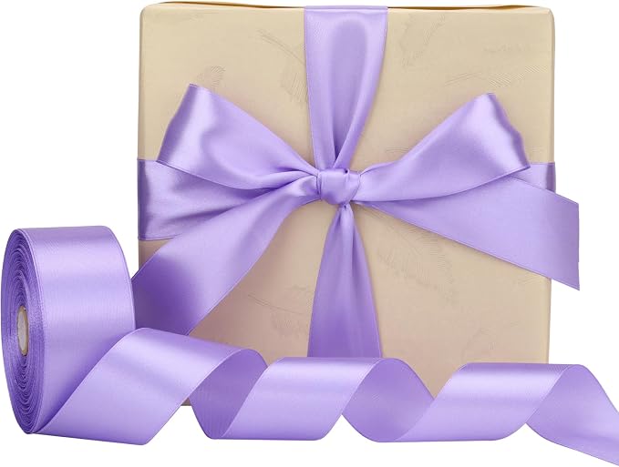 Nsilu 1-1/2 inch, Light Purple Ribbon - Image 6