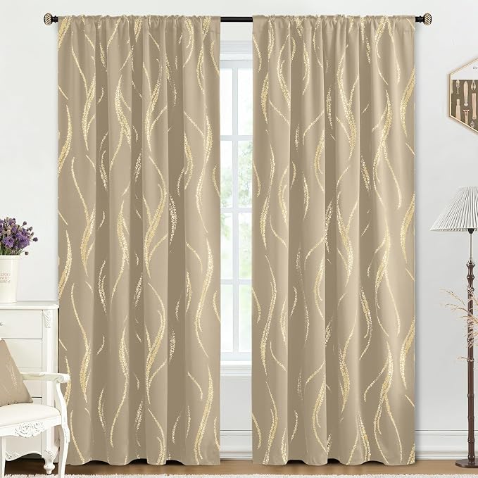 Yakamok Natural Blackout Curtains - Image 3