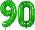 Number 90 Balloons for 90th Birthday Party Decorations, 0-100 Large No.90 by Joycard