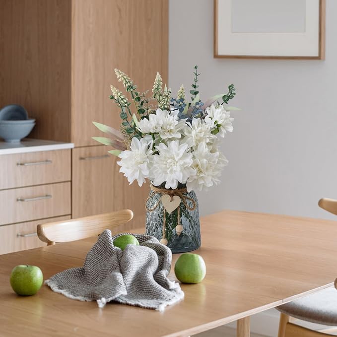 Leftover Fake Flowers in Vase, Fake Plant and Faux Flowers - Image 9