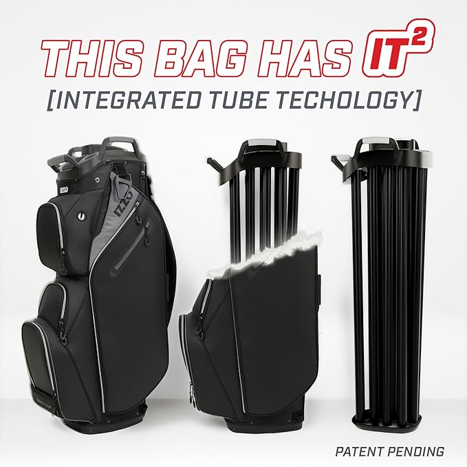 Izzo Ultimate Organizer Golf Cart Bag