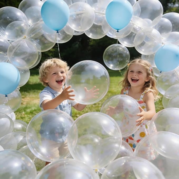 110pcs Clear Balloons, Transparent Balloon - Image 5