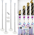Balloon Column Stand Kit Set of 4, 7ft Height Adjustable Balloon Arch Kit by GlMCALO