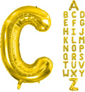 Letter Balloons Gold 40 Inch C Large Giant Big Foil Mylar Balloon | by Unknown