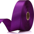 7/8 Inch 30 Yards Purple Satin Craft Ribbon-Single Face Polyester Ribbon by Unknown