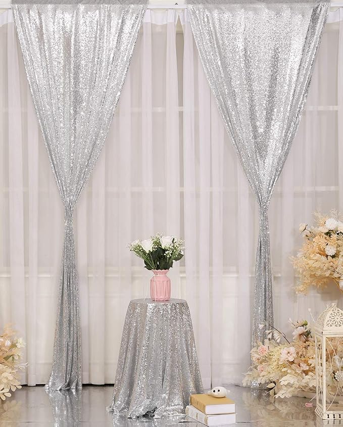 Poise3EHome Sequin Backdrop, Photography - Image 4