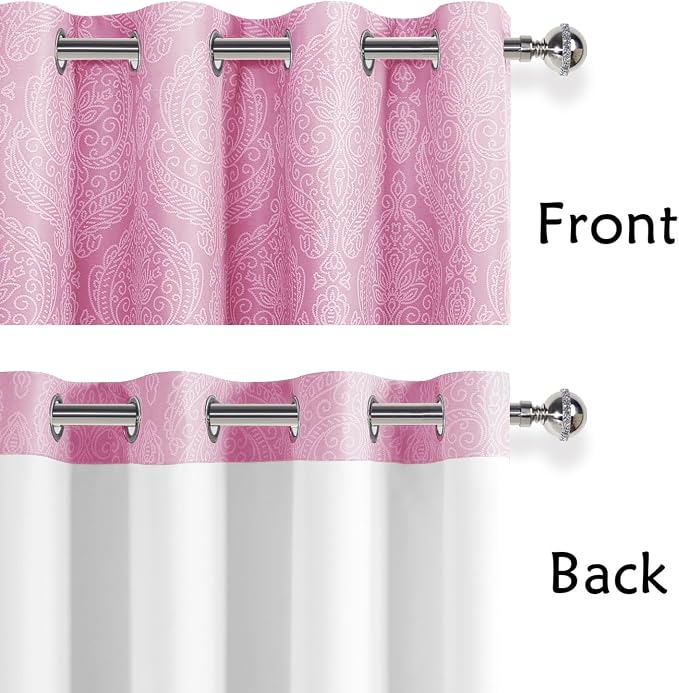 DWCN Ombre Blackout Curtains for Bedroom - Image 4