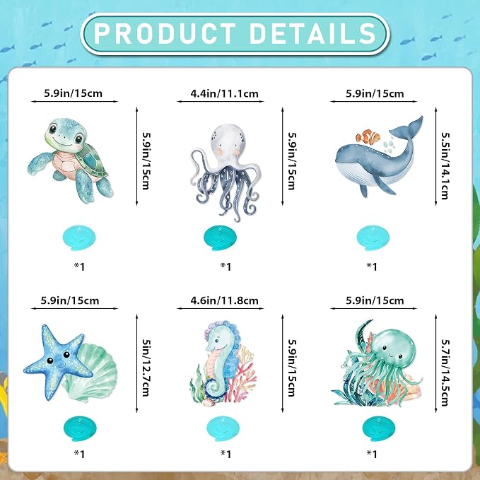 Sea You Soon Baby Shower Decorations - Image 3