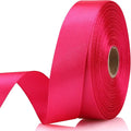 7/8 Inch 30 Yards Hot Pink Satin Craft Ribbon-Single Face Polyester Ribbon by Unknown