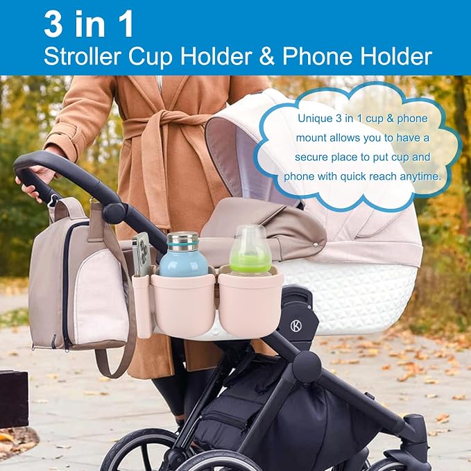 Accmor Stroller Cup Holder - Image 3