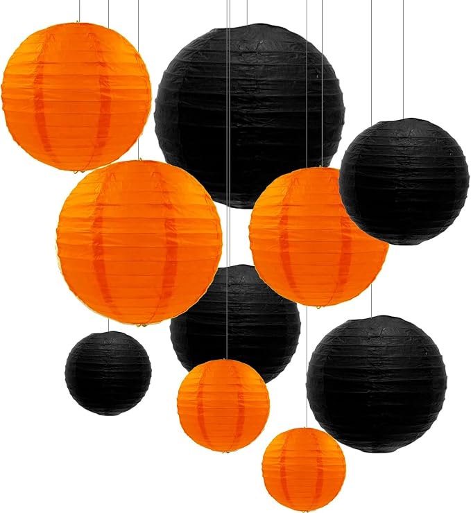 ZOOYOO 10Pcs Paper Lanterns, Graduation, Theme Party Garden Home Decor by ZOOYOO