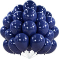 PartyWoo Navy Blue Balloons 50pcs Dark Blue Latex Helium Balloons 12 Inch | by PartyWoo