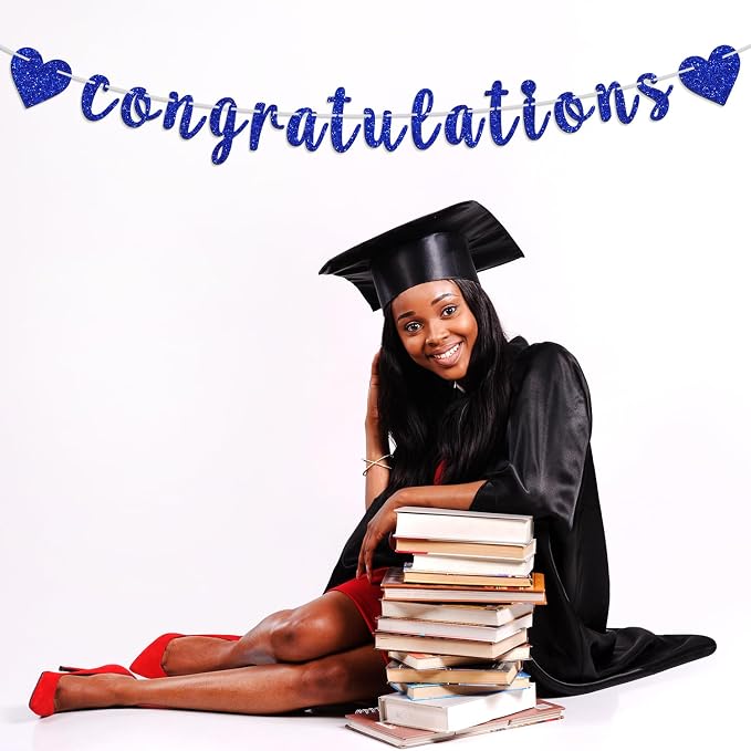 Congratulations Banner, Congrats Grad/You Did it Bunting Sign, 2025 - Image 3
