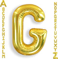 AULE 40 Inch Gold G Balloon Letter Foil A-Z Birthday Big Alphabet | Birthday by AULE