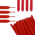100PCS 260Q red Magic long balloons decoration shopping mall activities by EBLLIWSM