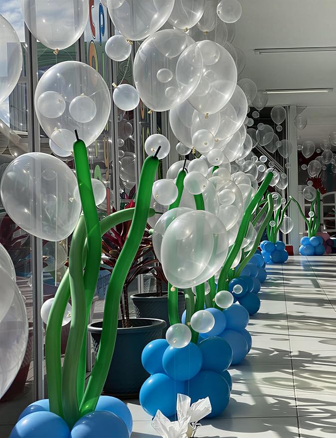 Clear Balloons, 12 Inch Clear Bubble Balloons, Transparent Balloons | 50PCS - Image 8