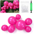 1 Set Reusable Inflatable Balloon Garland Arch Kit, Rose Pink | 7 Pcs Linked by Resholder