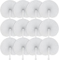 36 Pack Folding Paper Fans Round Shape Handheld Fans Plastic Handle Wedding by Tayfremn