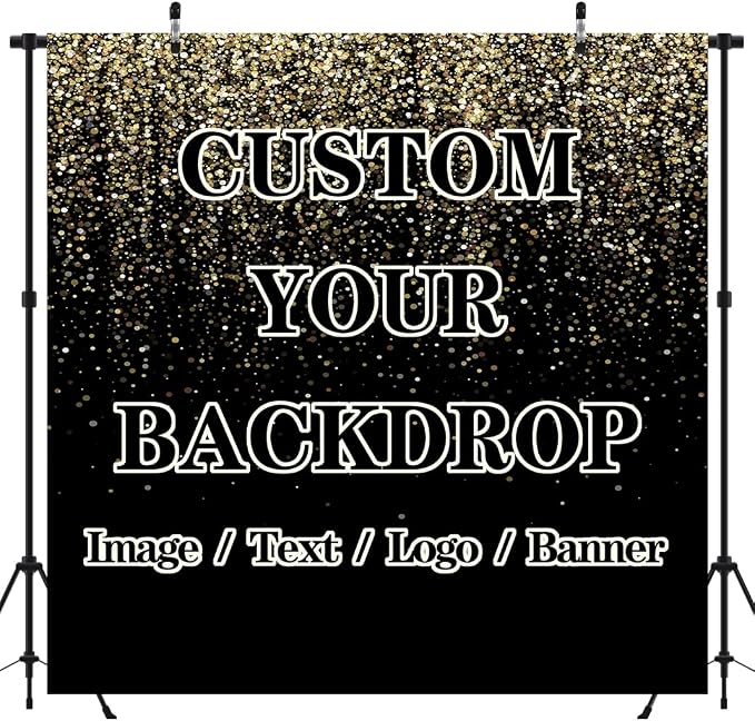 BELECO 5x5ft Fabric Custom Backdrop Customized Backdrop - Image 2