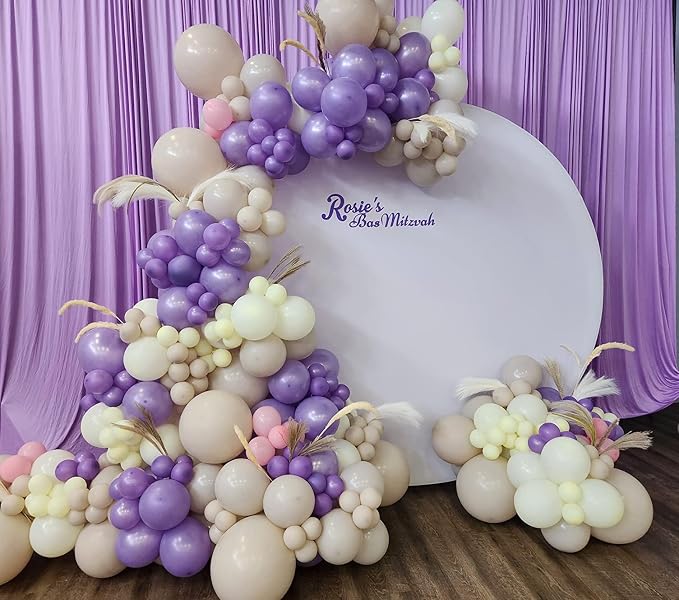 Beige Balloons - 12 inch 100pcs Latex - Cream Balloons - Image 5