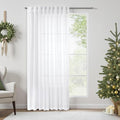 Pitalk Farm House Curtains 5 FT Wide by 84 Inches Long by Pitalk