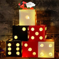 Motipuns 6 Pcs Lighted Dice Party Boxes by Motipuns
