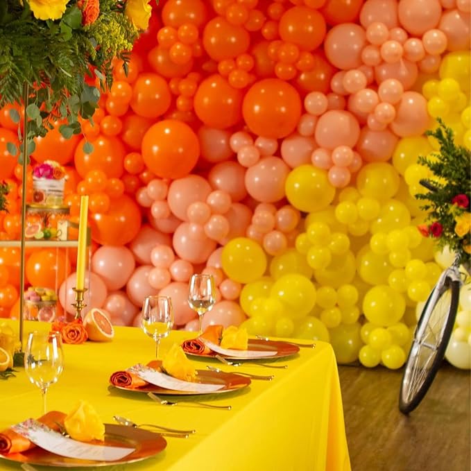 PartyWoo Yellow Balloon Garland, Birthday Decorations - Image 4