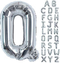 TONIFUL 40 Inch Large Silver Letter Q Foil Balloons Alphabet Balloons | Giant by TONIFUL