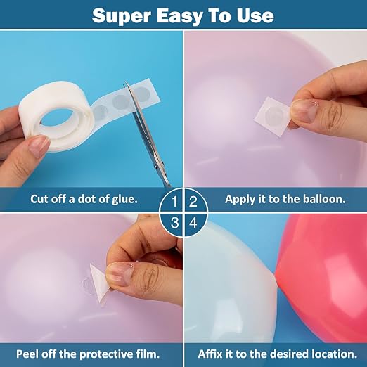 KICNIC Balloon Arch Kit, Balloon Decoration Strip Kit - Image 3
