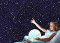 10X8FT Night Sky Star Universe Space Starry Photography Backdrops Kids Boy or by HQM