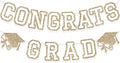 Congrats Grad Banner Graduation Party Banner Decoration Hanging Garland High by Unknown