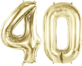 Number 40 Balloons for 40th Birthday Party Decorations, 40 Inch 0-100 by Joycard