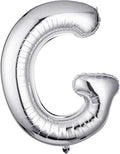 Single Aluminum Hanging Foil Film Silver Letter Balloons G 40 Inch | by FFNIU