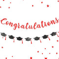 2026 Graduation Banners Party Decorations, Glitter Congratulations by Unknown