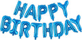 Happy Birthday Balloons Banner, Foil Balloon Personalized Name Letters Balloons by TOTAFAM