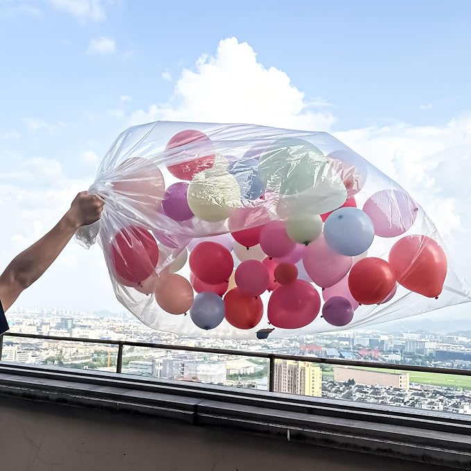 4 Packs Large Balloon Bags for Transport 98 x 59 inch 2 Packs and 59 x 47 inch - Image 2