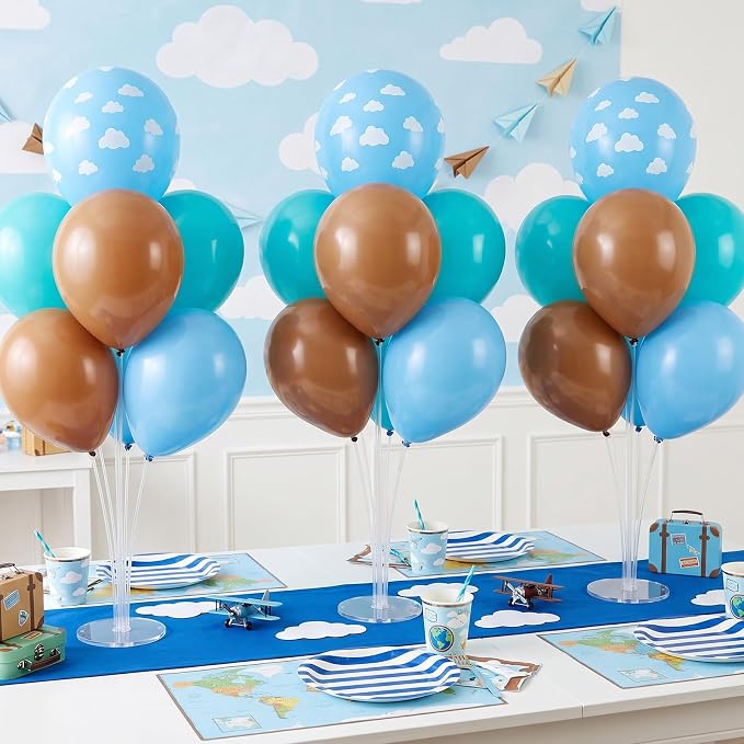 6 Sets Travel Theme Balloon Stand Kits - Image 2