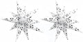 4D Soccer Ball Balloons 32 Inch/Black White Soccer Explosion Star Foil Balloons by baoonworlld