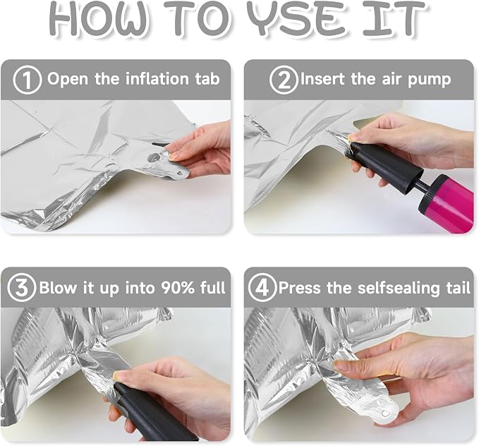 Silver 2026 Balloons, 40 Inch Number 2026 Silver Foil Balloons - Image 3
