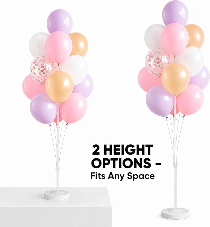 10" Pastel Party Balloon Column Kit Set of 2 - Image 3