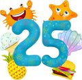 Number 25 DIY Balloon Set 40 Inch Ocean Theme Birthday Decorations by Unknown