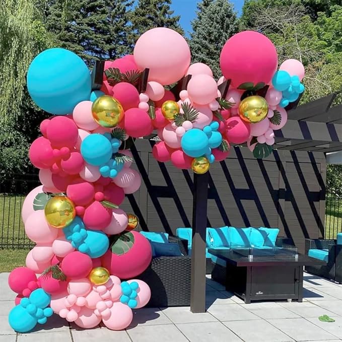 Hot Pink Balloons, Birthday Decoration, Wedding Party, Baby Shower Decorations - Image 4