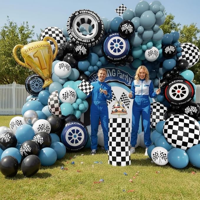 Race Car Balloon Arch Kit - Image 4