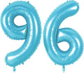 Number 96 Balloons for 96th Birthday Party Decorations, 0-100 Large No.96 by Joycard