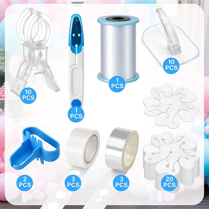 Balloon Arch Decor Kit with Tools - Image 2