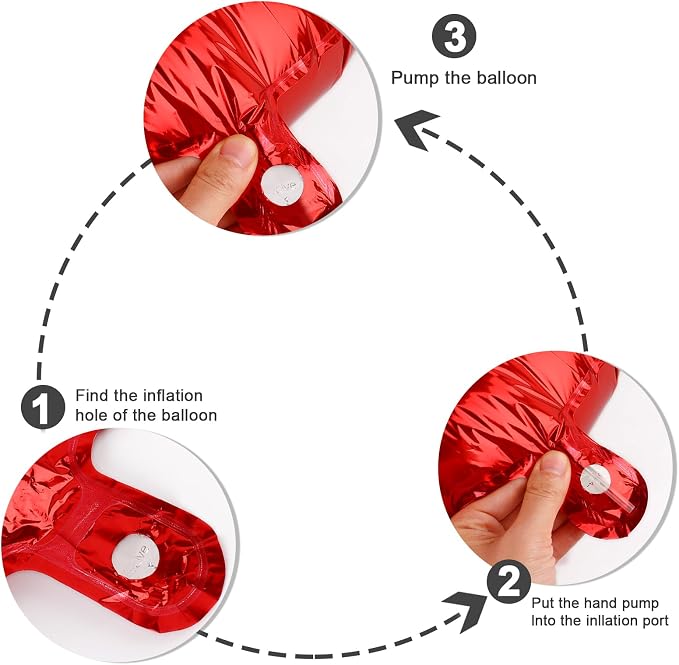 Number 8 Balloons 40 Inch Red Balloon - Image 8
