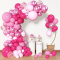 Amandir 153 Pcs Pink Balloon Arch Garland Kit Different Sizes | 18 12 10 5 inch by Amandir