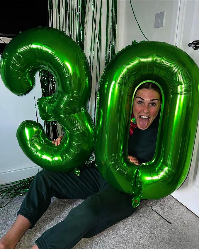 Green 0 Balloon - Image 4