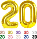 20 Balloon Number for 20th Birthday Party Decorations Women Men Party, by Mluchee